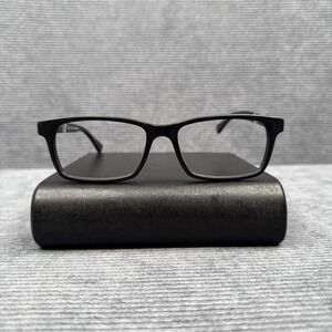 Police VPL436K Eyeglasses Matte Black Rectangular Frames 55-17-145 Col 0703
